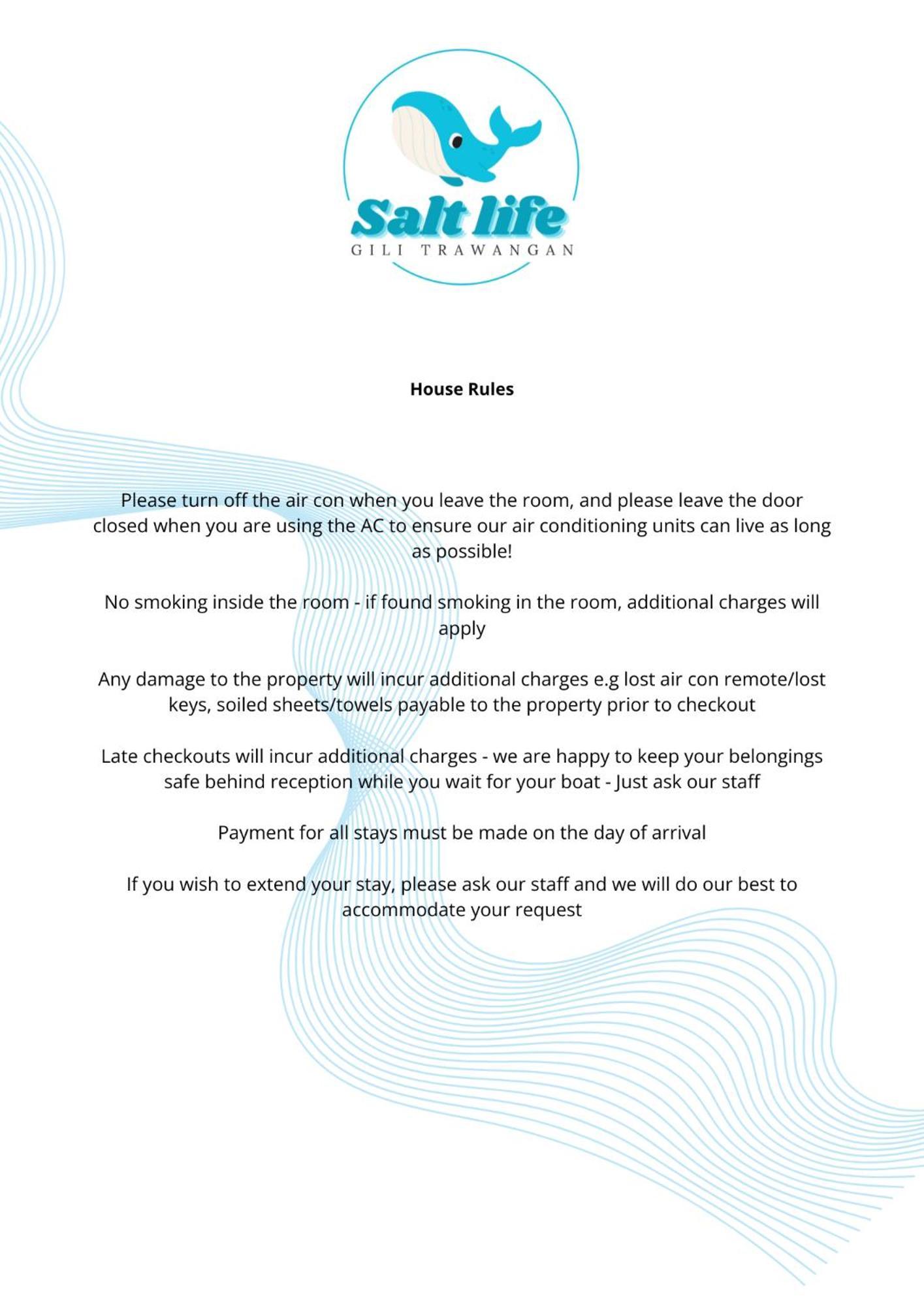 Appartamento Salt Life Gili Trawangan Esterno foto